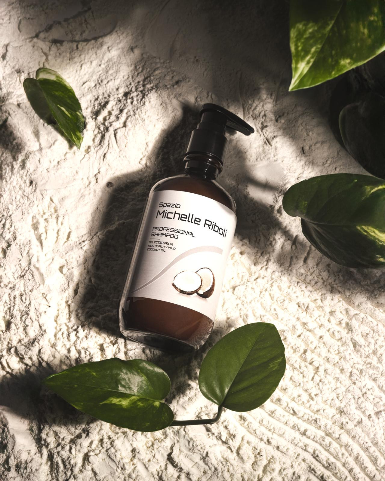 Professional Shampoo Spazio Michelle Riboli all'olio di cocco
